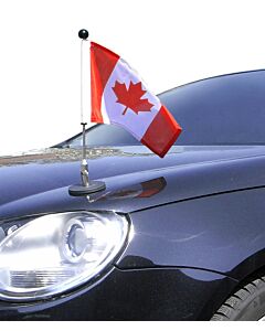  magnetisch haftender Autofahnen-Ständer Diplomat-1 Kanada