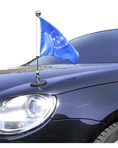  Supporto per Auto con adesivo Magnetico Diplomat-1-Chrome Nazioni Unite (ONU)