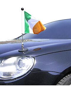  magnetisch haftender Autofahnen-Ständer Diplomat-1 Irland