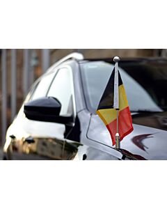  Autoflaggen-Ständer Diplomat-Z-Chrome-PRO Belgien