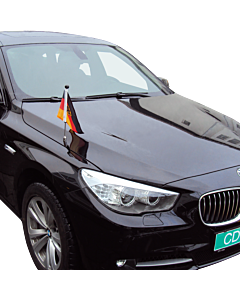  Autoflaggen-Ständer Diplomat-Z Deutschland mit Dienst-Wappen 