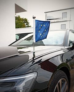  Porte-drapeau de voiture Diplomat-Z-Chrome-PRO-Audi-A6-C8  pour Audi A6 (C8) (2018-)